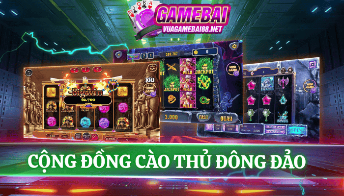 Cộng đồng người chơi đông đảo 
