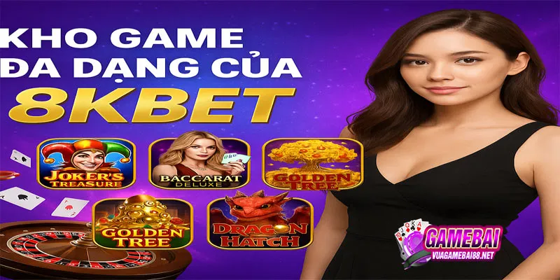 8KBET sở hữ kho game đa dạng
