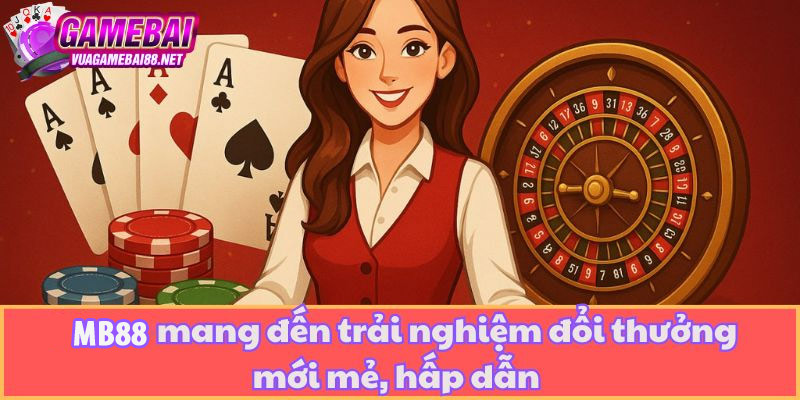 MB88 mang đến trải nghiệm đổi thưởng mới mẻ, hấp dẫn